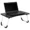 Mind Reader Freestanding Portable Foldable Lap Desk with Fold-Up Legs